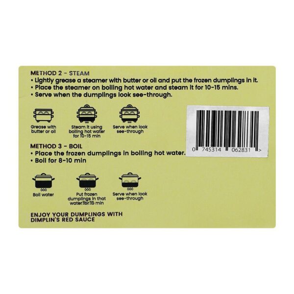 Dimplin Nepali Momos With Red Sauce, 12-Pack