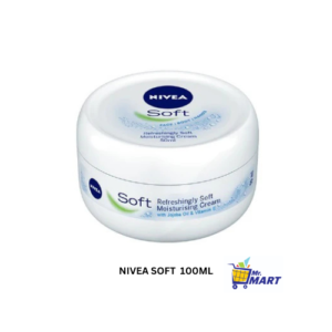 NIVEA Soft Refreshingly Soft Moisturizing Cream for Face, Body and Hands, 100 ml