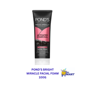 Ponds Bright Miracle Activated Charcoal Facial Foam 100g