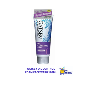 Gatsby Oil Control Foam Face Wash 120 GM