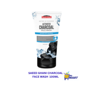 Activated Charcoal Face Wash - Detox & Cleanse ( 100 ml ) Saeed Ghani